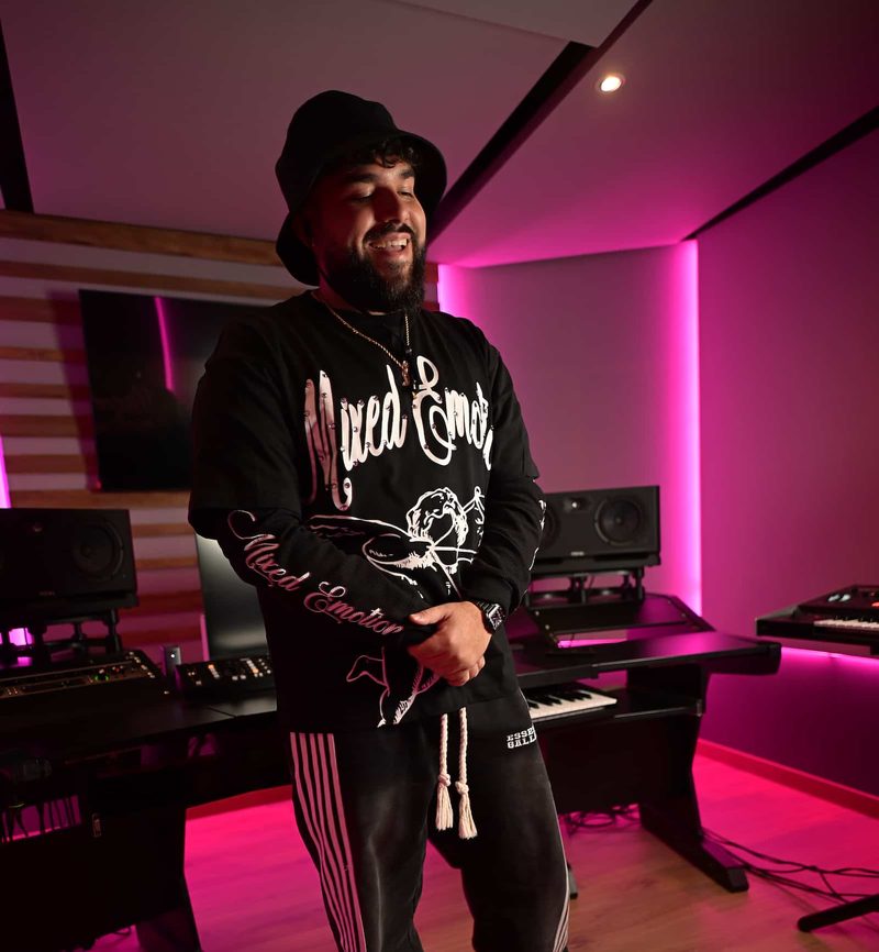 Came Beats en el estudio
